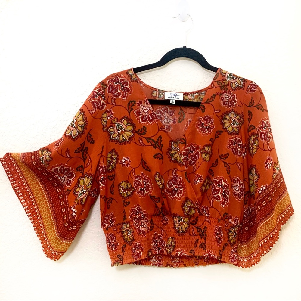 Floral Crop Top